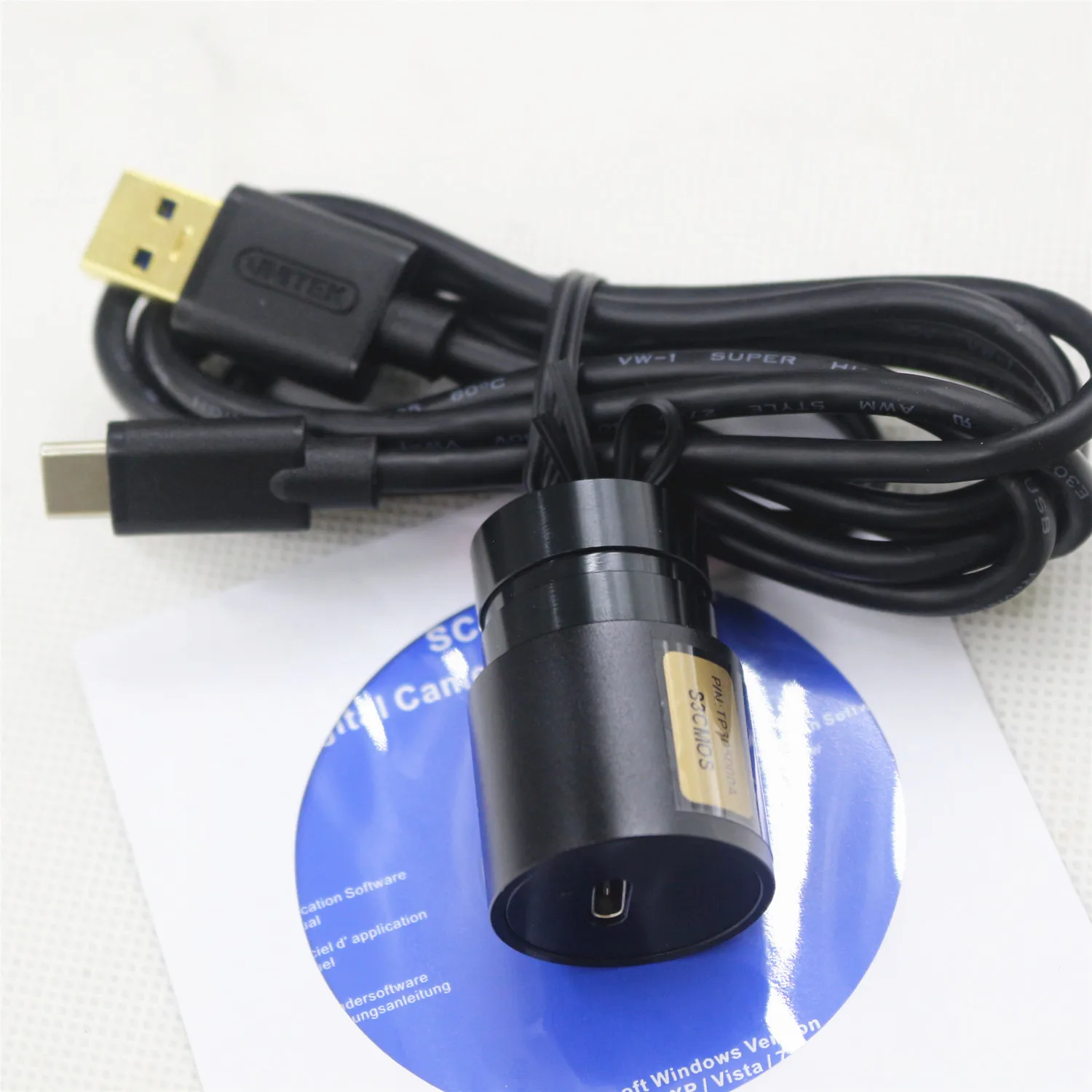 USB2.0 SCMOS цифровой микроскоп окуляр камера микроскопы видеокамера s|Запчасти и