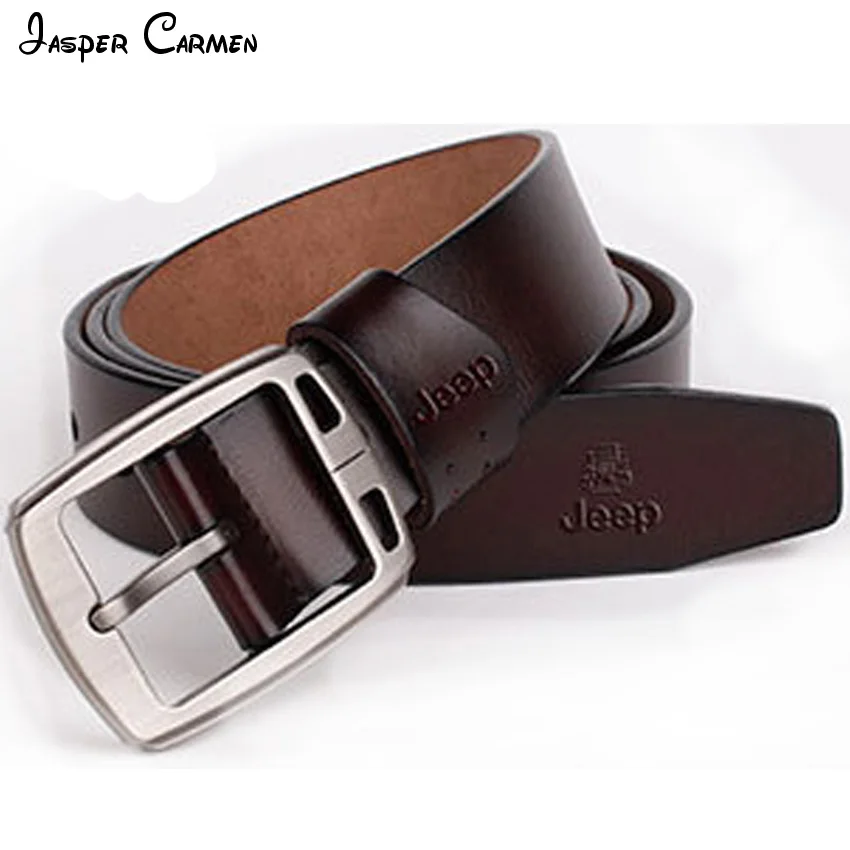 2017 Pure Leather Men's Belts Buckle Belt Leisure leather belt pure