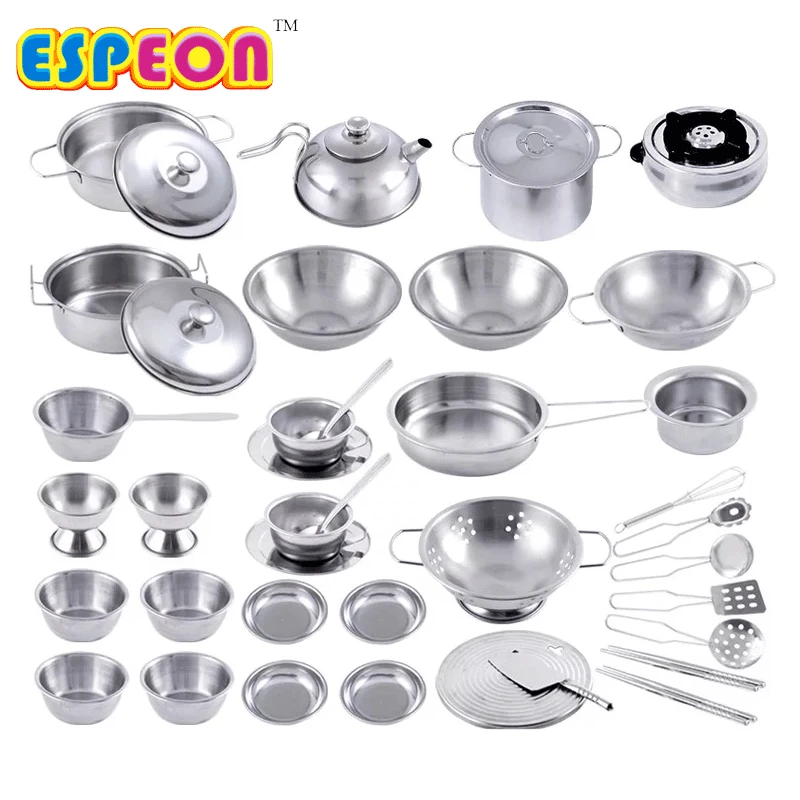 stainless steel play kitchen