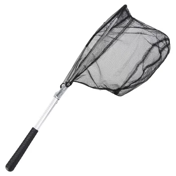 

Collapsible Fishing Net Aluminum Alloy Nylon Mesh Foldable Fish Catching Landing Nets ED-shipping