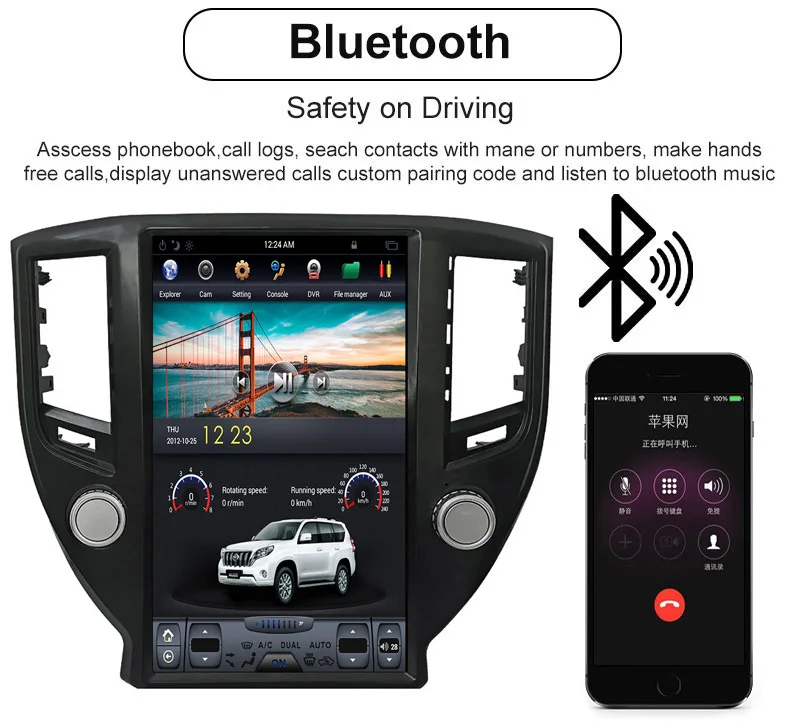 Clearance Tesla style Car GPS Navigation For TOYOTA CROWN Fourteenth generation car multimedia radio tape recorder 4K H car accessories 13