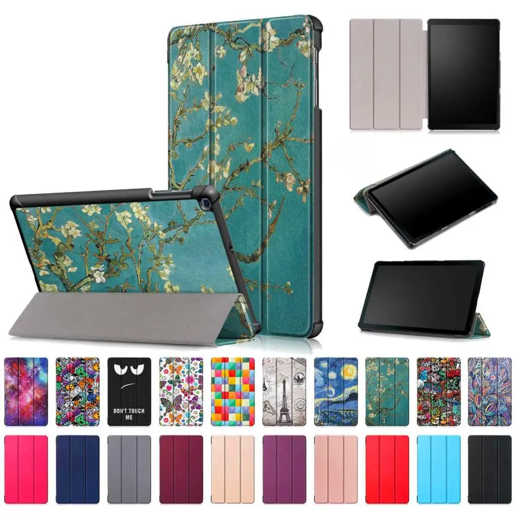 

Stand Shell SM-T510 Smart Slim Leather Magnetic Fold Stand Cover Case For Samsung Galaxy Tab A 10.1 2019 T510 T515 SM-T515