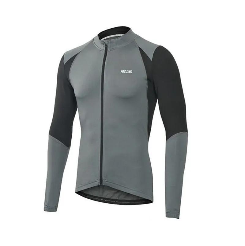 ARSUXEO Outdoor Sports Autumn Cycling Jersey Bike Bicycle Long Sleeves Slim Fit Compression MTB Clothing Shirt Jersey ARSUXEO Outdoor Sports Autumn Cycling Jersey Bike Bicycle Long Sleeves Slim Fit Compression MTB Clothing Shirt Jersey