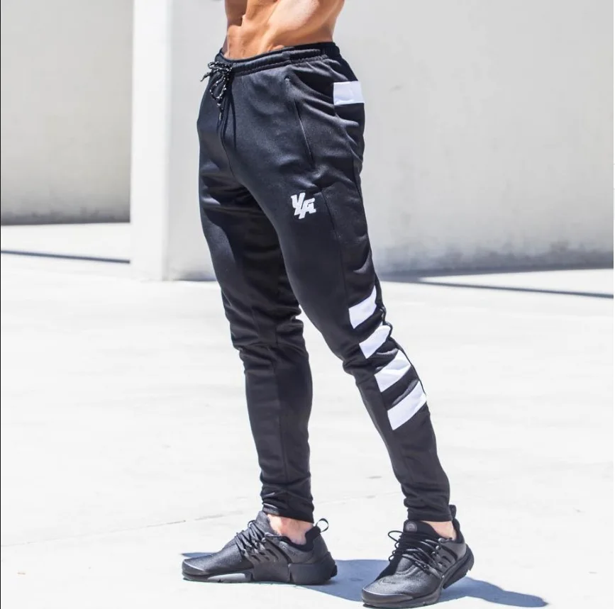 Новые повседневные мужские джоггеры тренировочные штаны тренажерные залы фитнес джоггеры брюки спортивная одежда высокого качества
