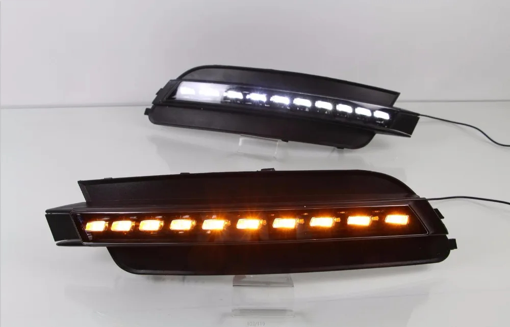 Osmrk-led-drl-daytime-running-light-with-yellow-turn-signal-for-audi-A6-A6L-C7-2012