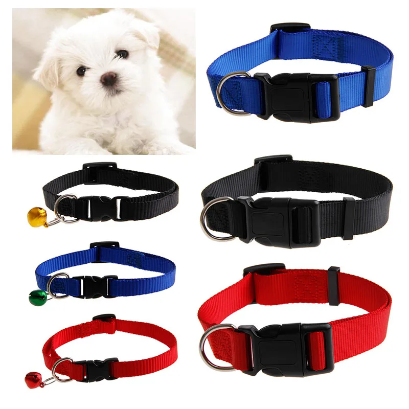Dog Supplies Fashion Adjustable Nylon Dog Collar Outdoor Soft bing