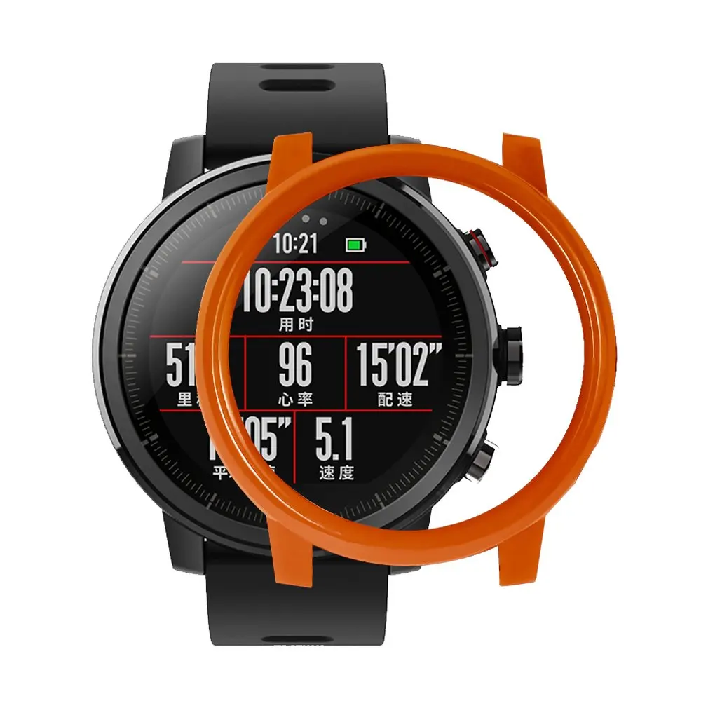 Защитный чехол для экрана Amazfit 2/2S Stratos с полной рамкой, защитный чехол для ПК Amazfit 2 поколения, часы, заменяющие защитный