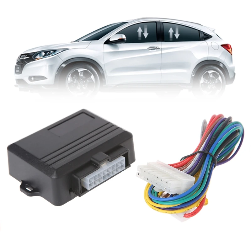  Free delivery Universal Car Power Window Roll up Closer for Four Doors Remotely Close Windows