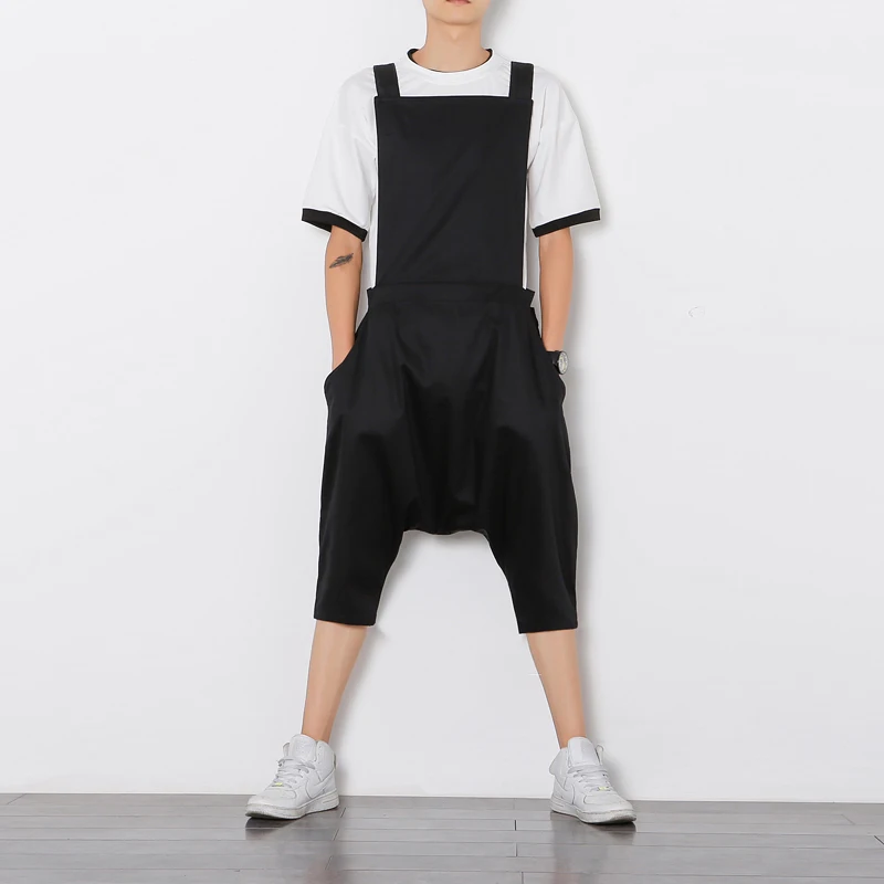 XS 6XL! 2018 Большие размеры Мужские Брюки Летний тренд мужской свободный комбинезон