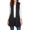 Stylish Bar Women Shawl Pocket Vest Open Stich Coat Jacket Vest Irregular Sleeveless Knit Bat Shirt Cardigan Female Feminino New ► Photo 2/6