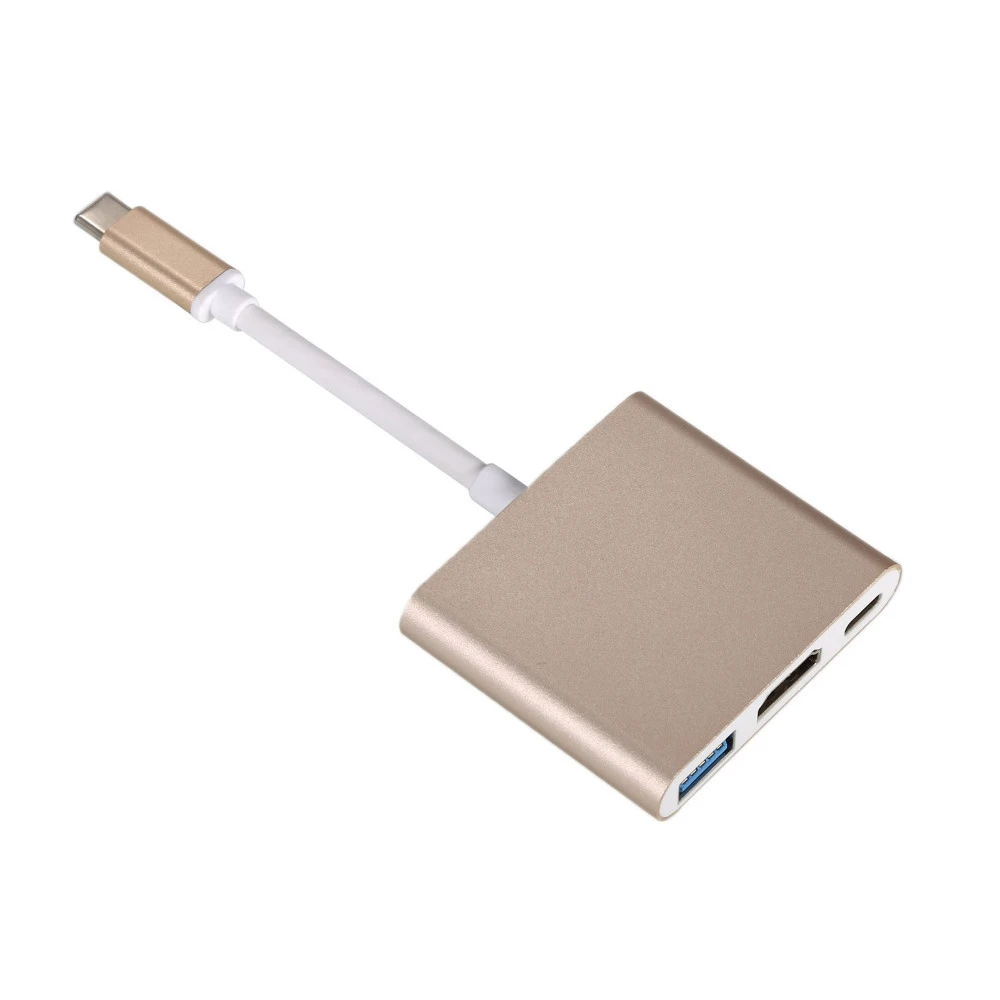 Адаптер конвертер 3 в 1 с USB на 4K HDMI для MacBook 12|3 in hdmi|hdmi converterhdmi converter adapter |