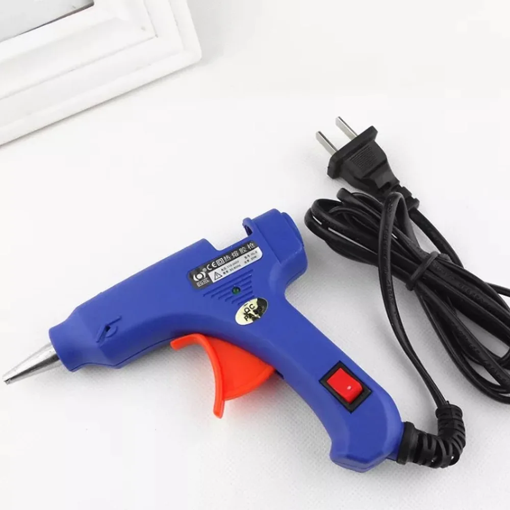2020 New belt switch indicator hot melt glue gun 20W glue gun hot melt