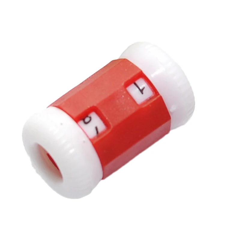 

High Quality Convenient Plastic Crochet Knitting Row Counter Round Stitch Tally Knitter Needle 1Pcs Shipping Free