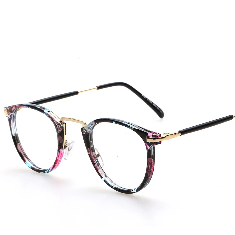 New Style Vintage Retro Classic Round Eyeglasses Frame ...