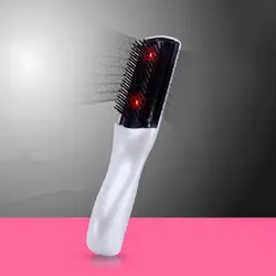 Гребень ионной паровой Утюг выпрямитель для волос кисточки роста лазерной Электрический беспроводной инфракрасный луч массаж