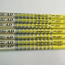 Фирменная новинка 10 шт. Тур AD-65 графит вал желтый 0,370 Размер графитовая клюшка для гольфа S/SR/R Flex EMS