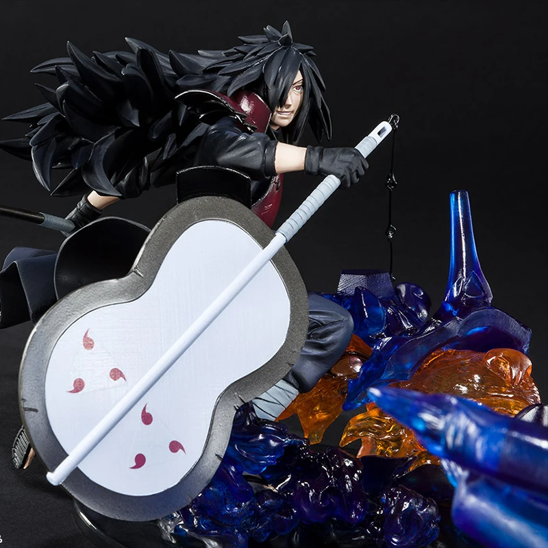 Новый Наруто ПВХ фигурку Zero Uchiha Madara Susanoo tempetuous God of Valour Yubu no Aragami Коллекция Модель