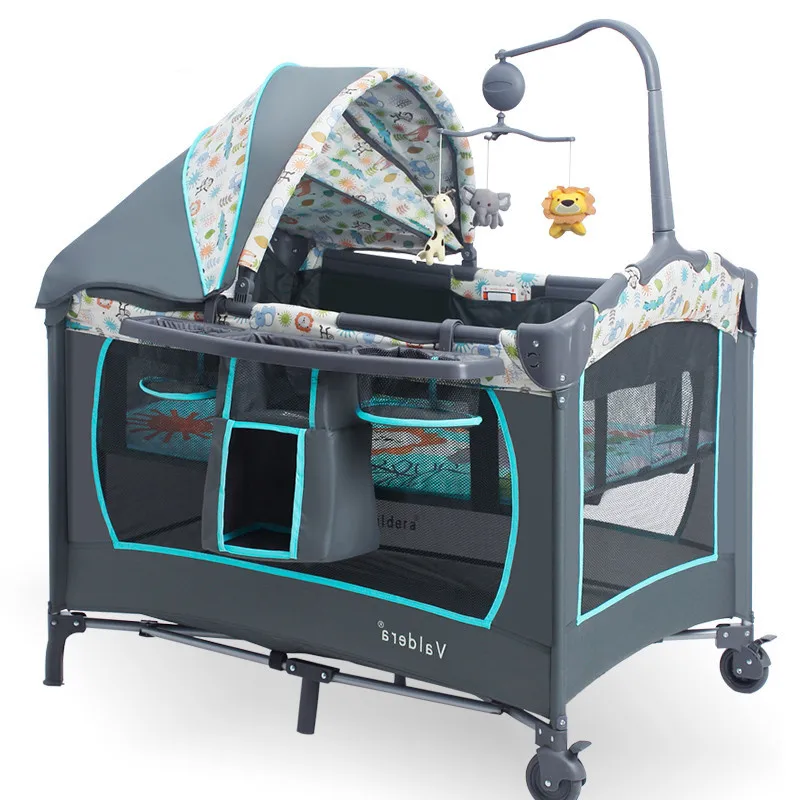 

Multi-function baby bed portable folding baby cribs bb game cradle bed