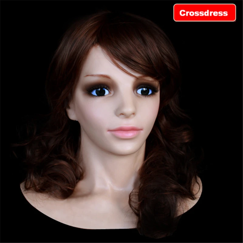 SF 16 Top quality realistic latex masks full face mask female silicone