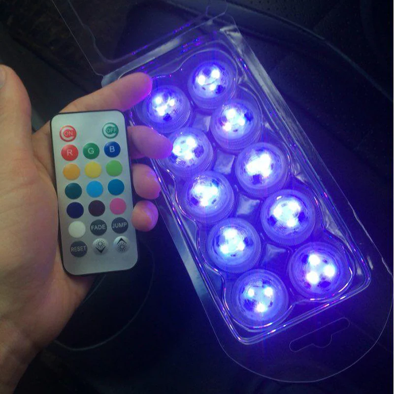 Submersible LED Vase Light