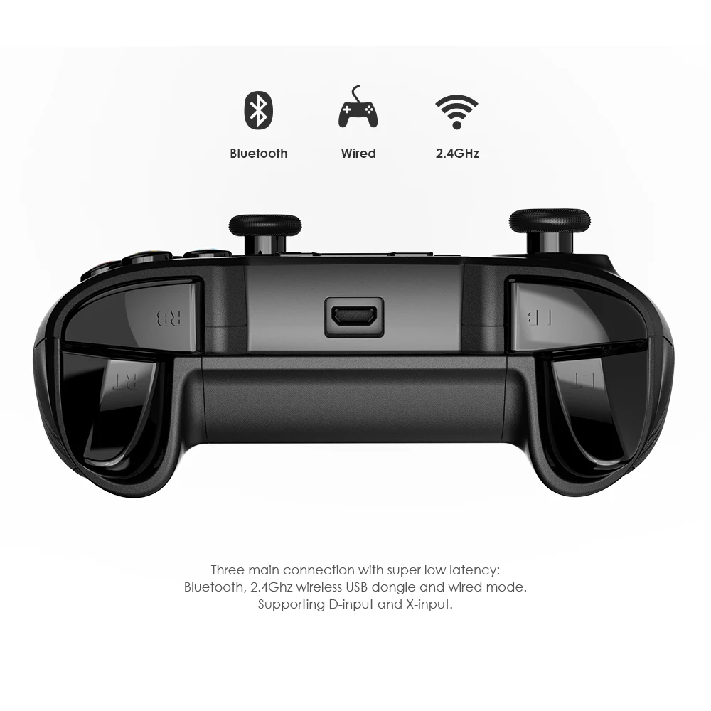 GameSir T2a Bluetooth беспроводной USB проводной контроллер геймпад для ПК, телефона Android, tv Box( из CN, US, ES