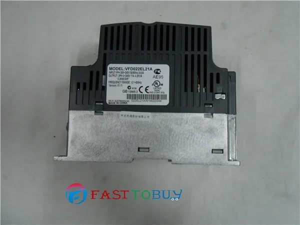 Delta Инвертор VFD частотно регулируемый привод VFD022EL21A 1 фаза 220 В 0 кВт 3HP 600 ~ водяной