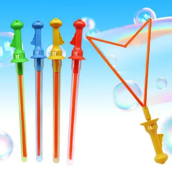 

Big Size 46cm Outdoor Toys Long Bubble Machine Gun Bar Sticks Without Water Western Sword Shape for Kids Soap Bubble Toy