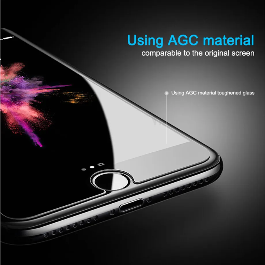 Закаленное стекло премиум класса 9H для iPhone 4 4S 5 5s 5se 6 s 7 8 plus X XS max XR iPod Touch Защитная