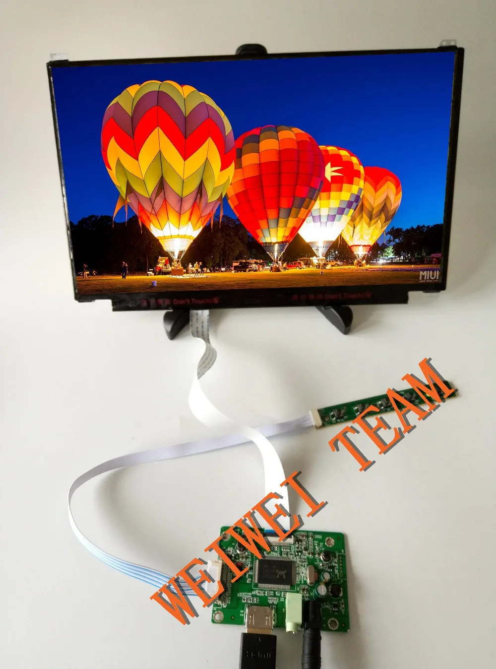 

13.3 Inch lcd screen 1920X1080 IPS Panel Display Monitor for Raspberry Pi 3 Windows 7 8 10 HDMI driver controller board