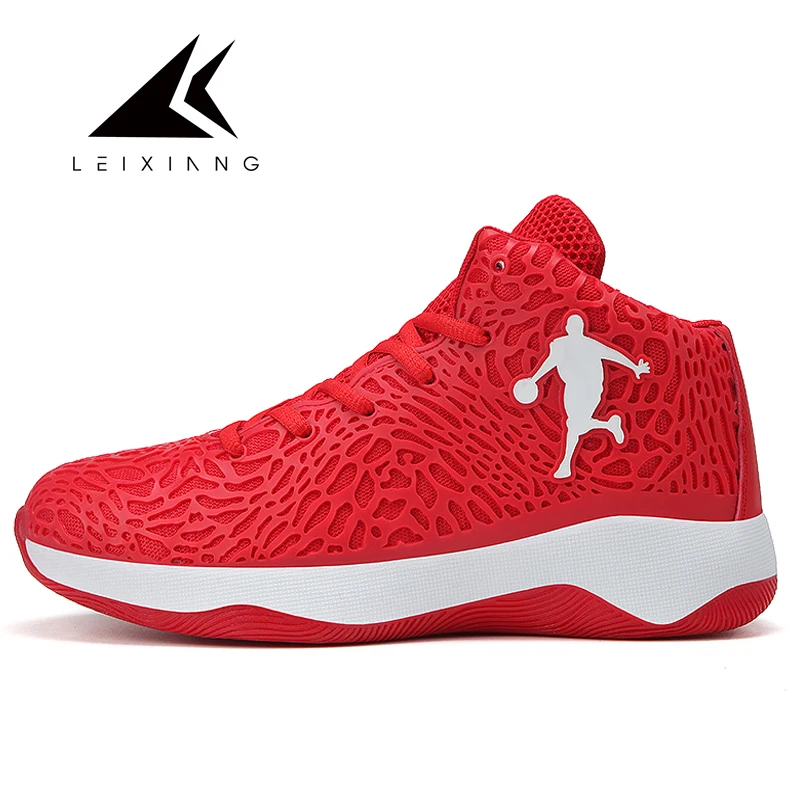 Leixiang شبكة حذاء كرة السلة للرجال أحذية رياضية العلامة التجارية في الهواء الطلق أحذية رياضية سلة أوم 2018 تنفس حذاء مريح Leixiang شبكة حذاء كرة السلة للرجال أحذية رياضية العلامة التجارية في الهواء الطلق أحذية رياضية سلة أوم 2018 تنفس حذاء مريح