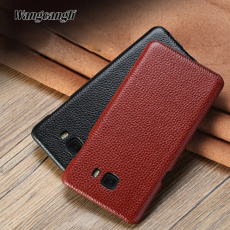 Wangcangli для samsung C9 pro Кожаный чехол бизнес-чехол для телефона для samsung C9 pro чехол личи бизнес чехол для телефона
