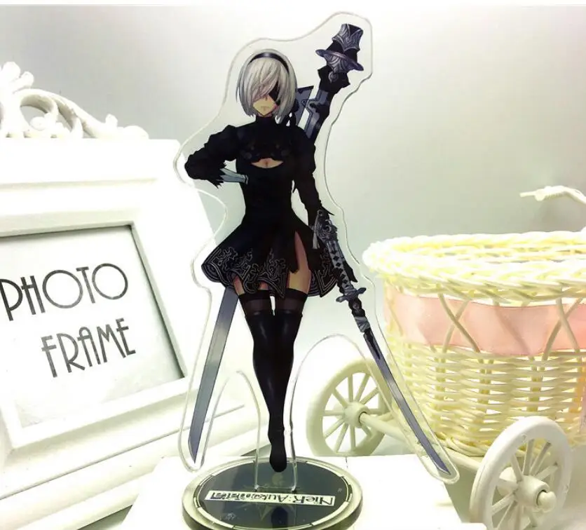 Японское аниме NieR:Automata акриловая модель на подставке Toys Sakura Фигурка 15 см