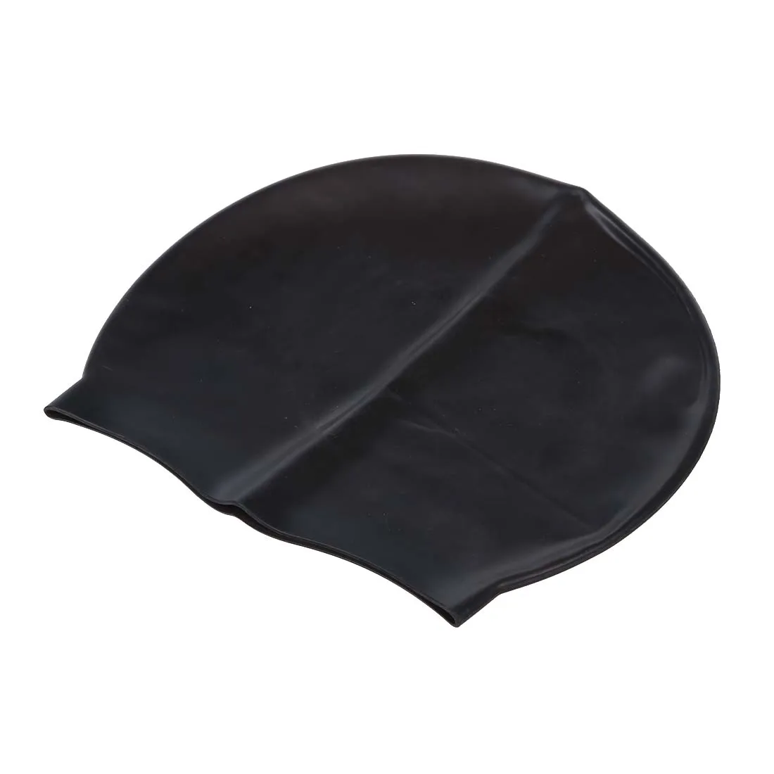 5Set Sale Black Durable Stylish Sporty Latex Swimming Cap Hatin