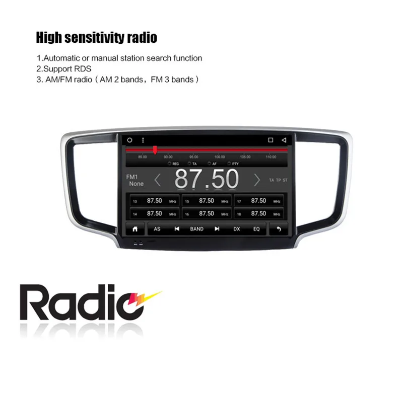 android tablet For Honda Odyssey 2015