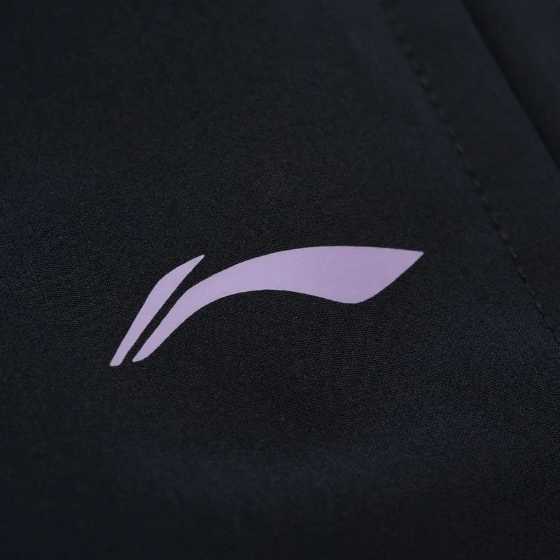 Li Ning женские тренировочные шорты дышащие с удобной подкладкой спортивные AKSM226