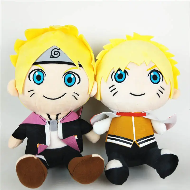 

Anime Cartoon Kawaii Uzumaki Naruto Boruto Plush Stuffed Doll Gift For Toy