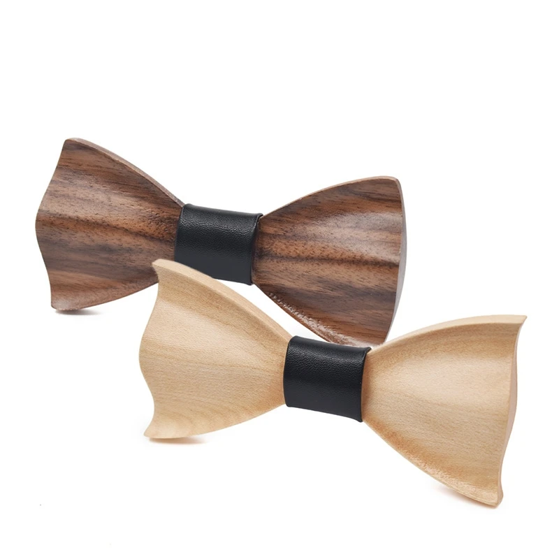 Kreativität Holz Hochzeit Fliege für Gentleman Eine Größe