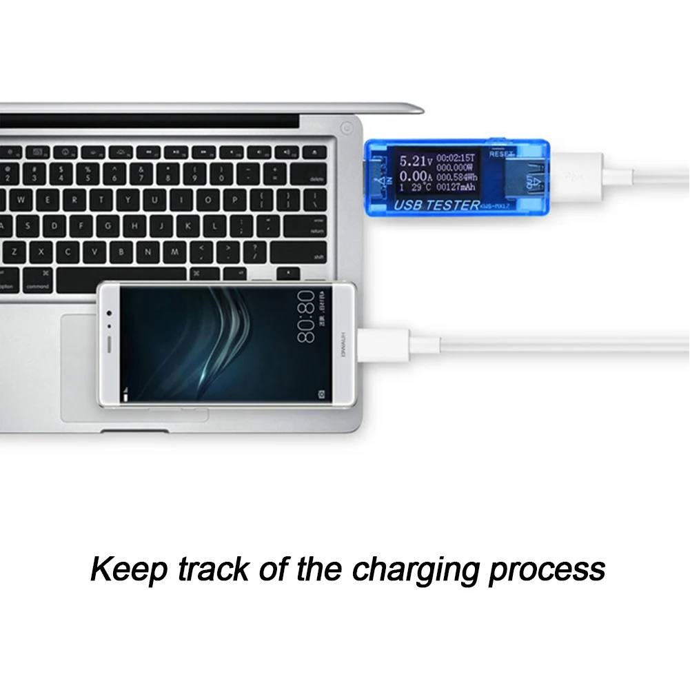 ЖК-дисплей тестер тока и напряжения детектор электрической мощности отображает ток цифровой USB многофункциональные инструменты