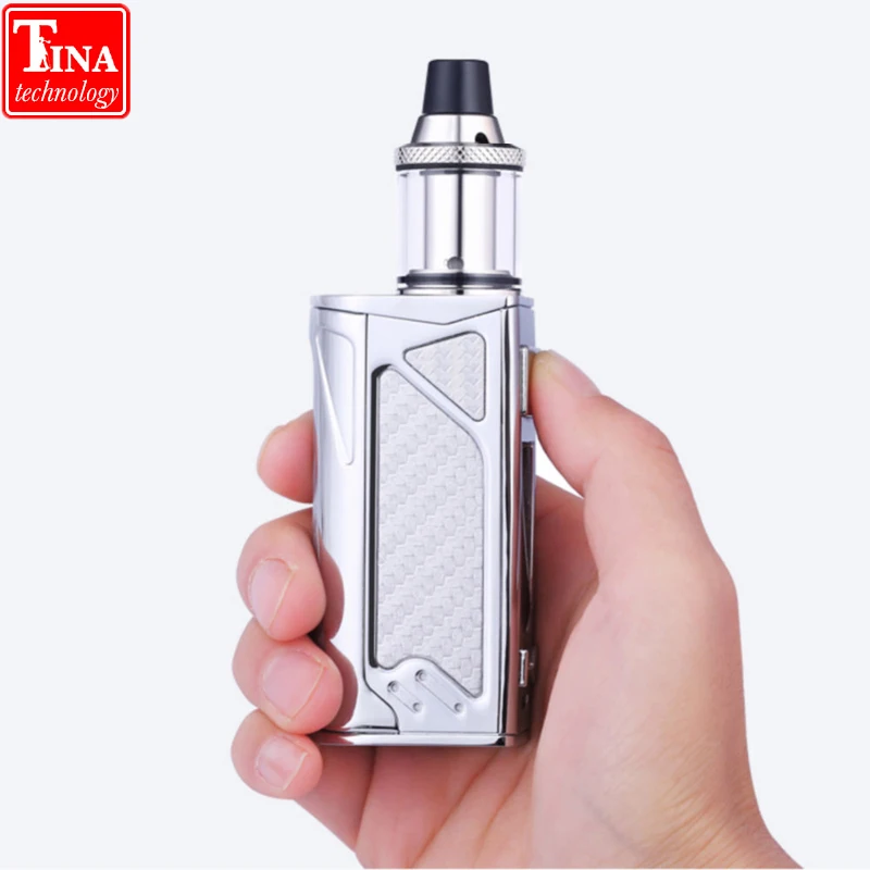 ECT 100W box mod electronic cigarette kit evaporator smoke vape pen 2200mah Battery Huge vaporizer e-cigarettes hookah | Электроника