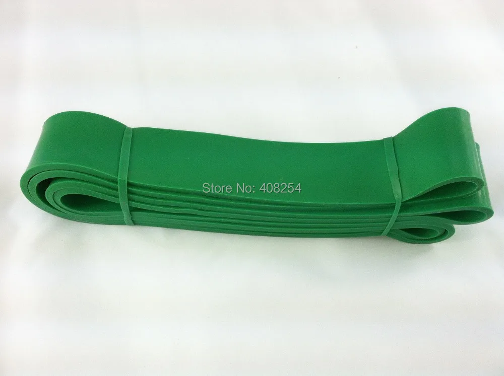 Green 4.5cm width Weightlifting Pull Up Bands Resistance Band Crossfit