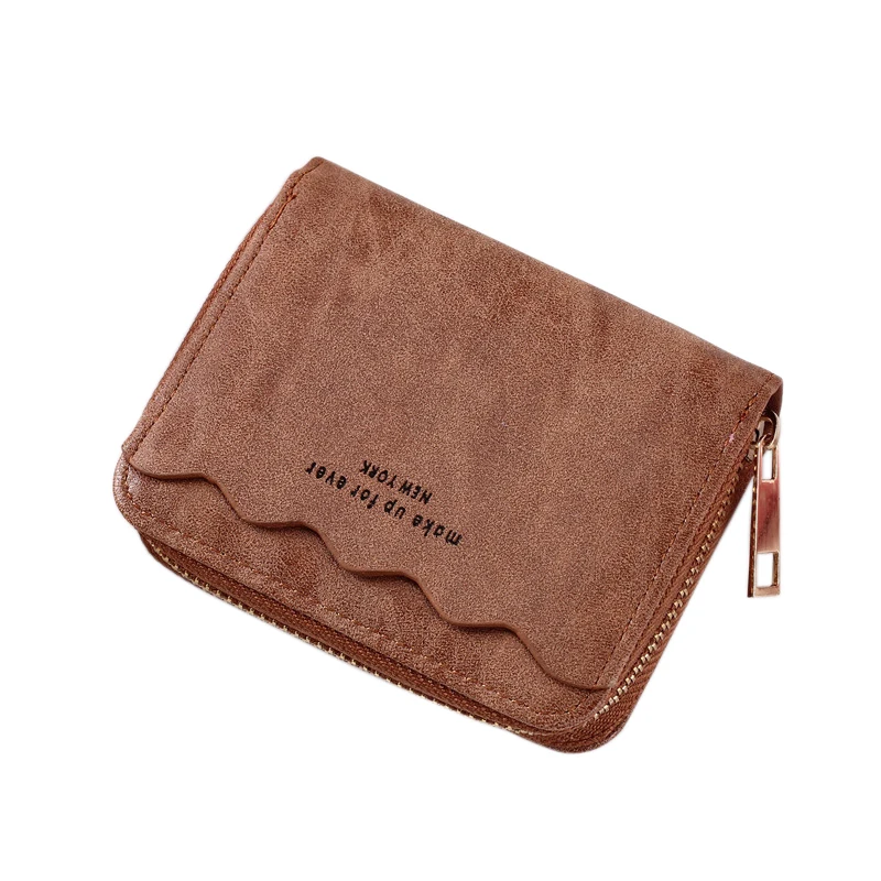 

Ultra Thin Ladies PU Leather Coin Purses Brand Designer Zipper Wallet For Woman Female Purse Mini Clutch Money Bag
