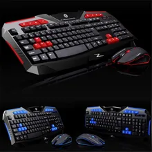 Reliable Gaming wireless 2.4G keyboard and Mouse Set to computer Multimedia Gamer