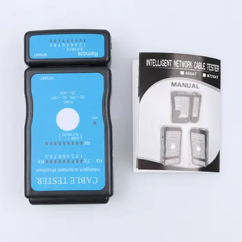 

universal network cable tester LAN cable detector Micro USB RJ45 RJ11 RJ12 Network Ethernet tools for CAT5 Cable detector blue