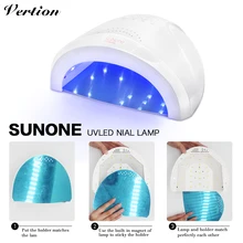 Verntion распродажа 48 Вт Светодиодный УФ-светильник Сушилка для ногтей для отверждения Сушилка для ногтей УФ-гель светодиодный светильник для маникюра сушильная машина для геля