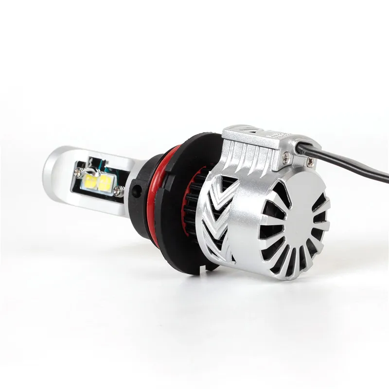 1 шт. светодиодный светильник 8G XHP50 9007 с чипом Hi Lo 40 Вт|headlight bulb|9007 ledcar lamp |