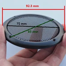 Бесплатный трек номер 4 шт. 3 дюймов, сабвуфер крышки динамиков вафельные решетки радиатора решетки защиты