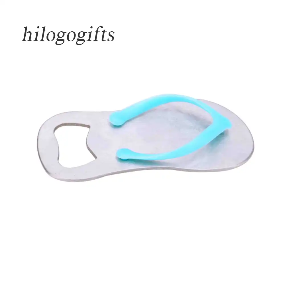 flip flops with beer opener