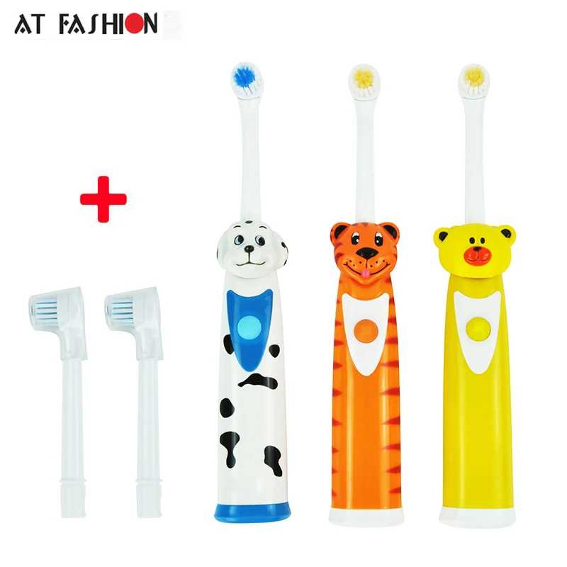 

Teeth Care Children Electric Toothbrush Cartoon Pattern Kids Waterproof Soft Bristle Toothbrush Professional Kids Oral Hygiene