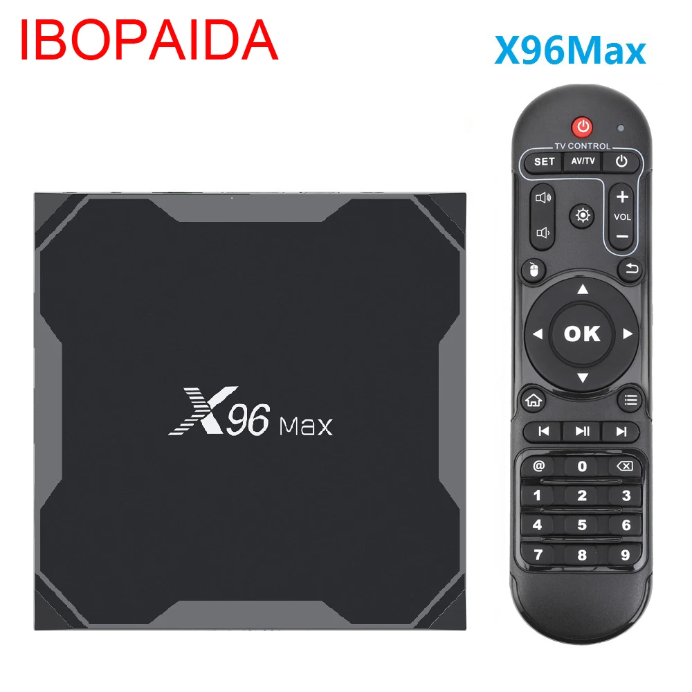 

X96Max Smart TV BOX Android 8.1 Amlogic S905X2 LPDDR4 Quad Core 4GB 32GB 64GB 2.4G&5GHz Wifi BT 1000M 4K Set top box X96 Max X2