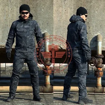 

Army Military Tactical Cargo Pants Uniform Waterproof Camouflage Tactical Military Uniform Us Army Men Clothing Set
